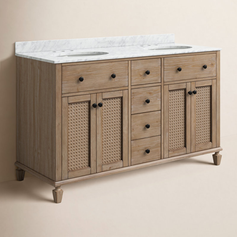 Ensemble de meuble-lavabo double 55 po Annie