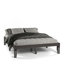 Base de lit plateforme en bois massif Swansea de 14 po de hauteur avec support à lattes-767582325-767582323