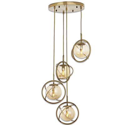 Luminaire suspendu 4 lumières