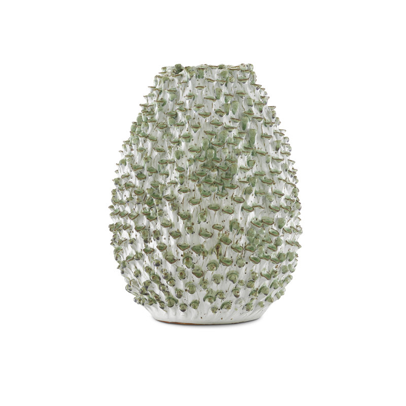 Milione Handmade Ceramic Table Vase, 13" H x 10.5" W x 10.5" D