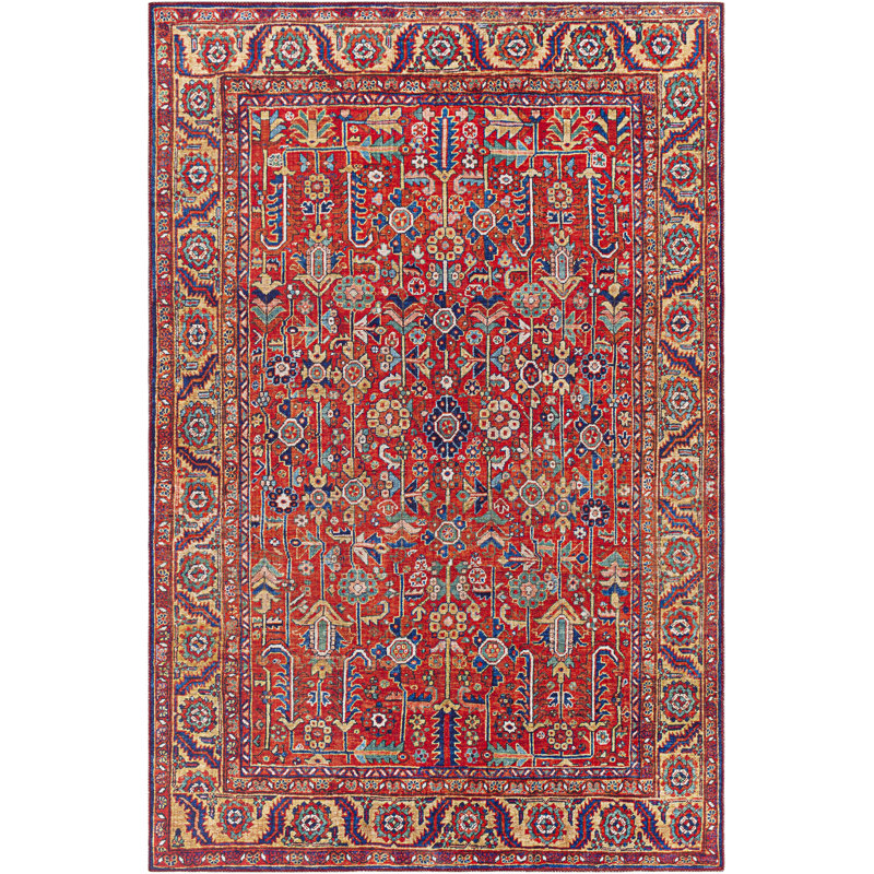 Fleckenstein Oriental Indoor Rug, Rectangle 7'6" x 9'6"