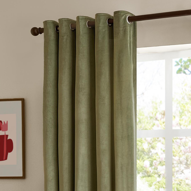 The Ultimate Velvet Fully Lined Room Darkening Curtain Panel Pair