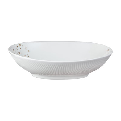Porcelain Stars Serving Bowl