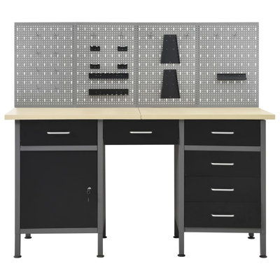 Vanetten 406.4cm W Metal Shelving Unit