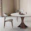 Table de salle à manger élégante avec plateau en marbre-1501726647