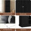 Armoire de cuisine autoportante de style moderne, armoire de cuisine, armoire de rangement avec portes et tablettes-969167967-969167966