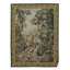 Wool Abstract Area Rug in Green