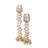 Teresina Gold Ombre Candleholder- Short-1314542224