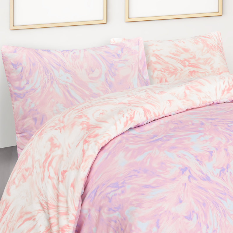Polyester Marble Duvet Cover, Single Duvet Cover + 1 Standard Pillowcase