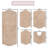 Morissette 100% Cotton Bath Mats, Quick Dry, Machine Washable, Absorbent - 5 Piece Set-455726215