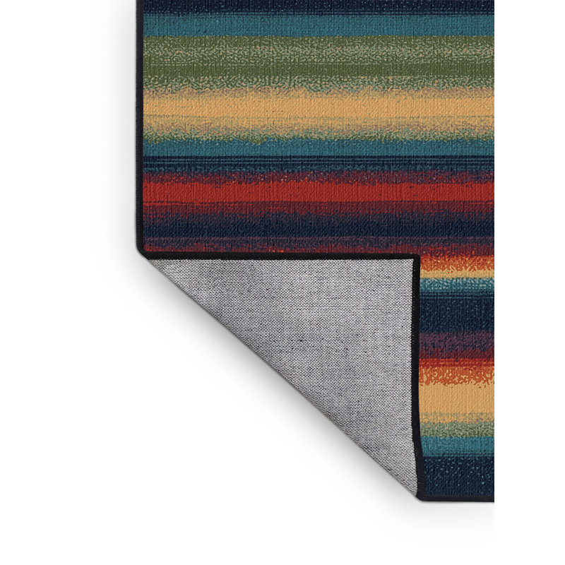 Tapis gris lavable à la machine, Rectangulaire 8 pi x 10 pi