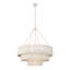 Lustre 9 lumières blanco