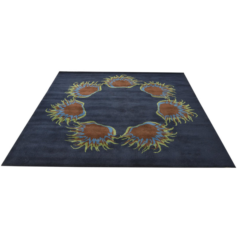 Tapis bleu marine 8 pi Pineland