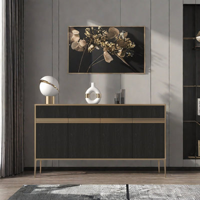Nordic Light Luxury Style Accent Cabinet