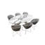Antonietta 6 - Person Dining Set