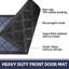 Non-Slip Geometric Doormat