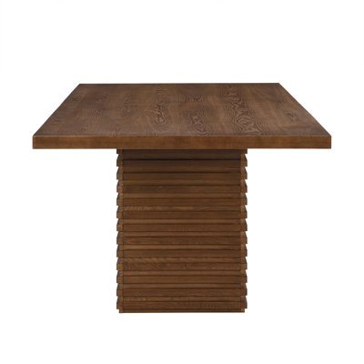 Table de salle à manger rectangulaire de 84 pouces