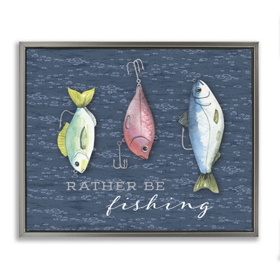 «Rather Be Fishing Floater», art mural par Holly Thomas Stein