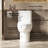 Comfortable Toilet With 17" Seat, 1.1/1.6 Dual Flush, Rimless Sanitary Basin, Quiet Gloss White 006 For Bathroom One Piece Hygienic Ceramic Silent