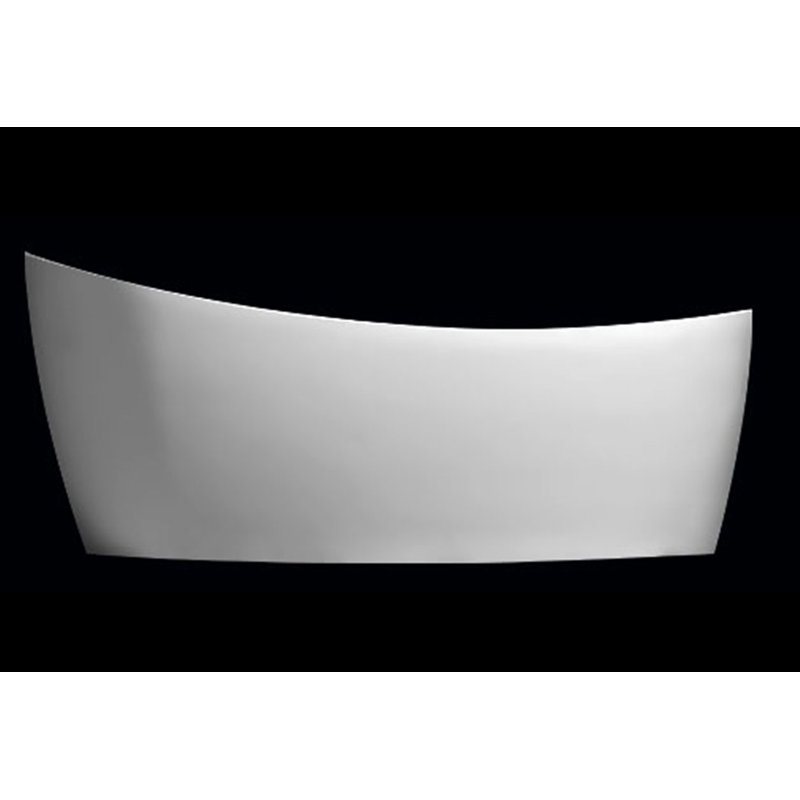 Dune 68'' Matte White Freestanding Oval Bathtub