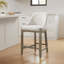 Tabouret de comptoir rembourré Shiner Daigle-110870327