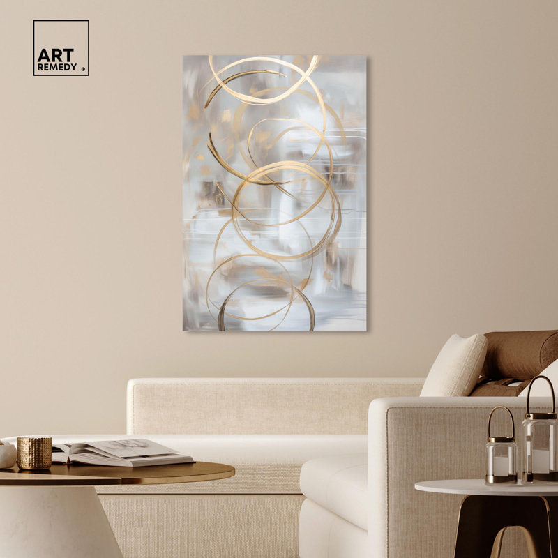 «Dune Impressions II» par Hokku Designs, Toile tendue, H 54 po x l 36 po