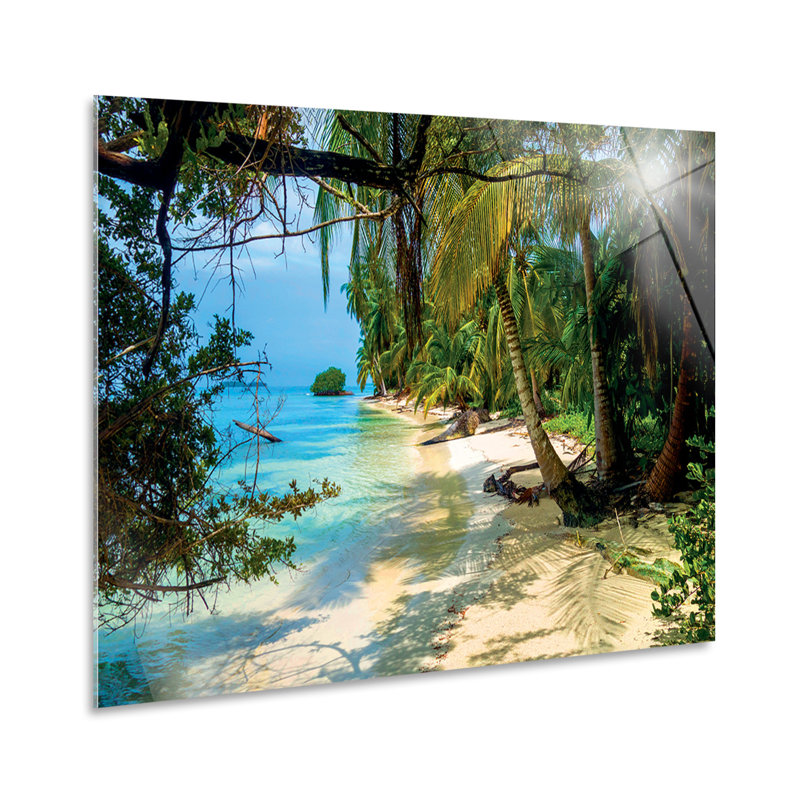 Jungle In Panama by Giallobus - No Frame Print on Glass, 65cm H x 95cm W