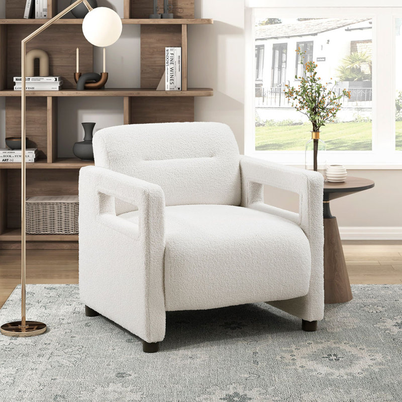Fauteuil d'appoint 1 pièce Luxury, Beige