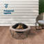 Tambellini Round Cast Iron Smokeless Fire Pit