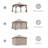Yardgrace 12'x12' Soft-top Double-Roofed Steel Patio Gazebo-122435063