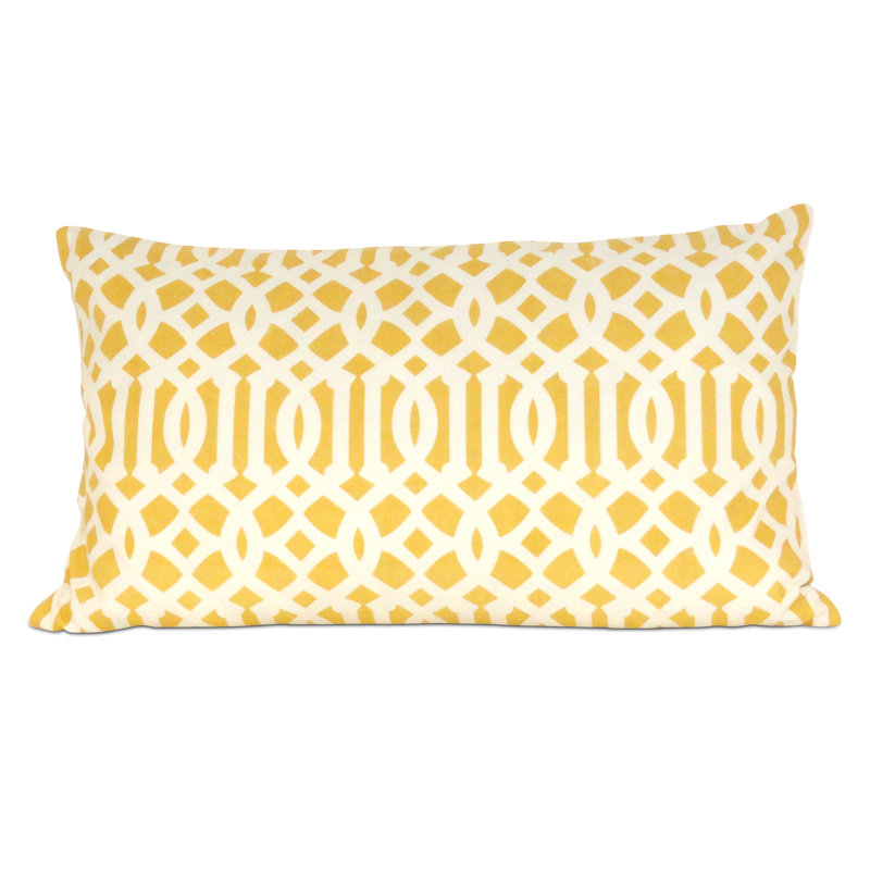 Arabesque Polyester Throw Pillow