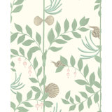 Whimsical Secret Garden Floral Wallpaper Roll