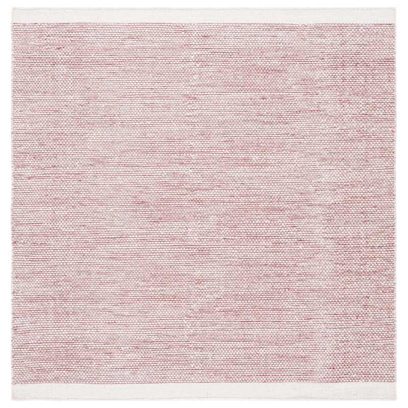 Tapis Natura 776 rouge / ivoire, Carré 6 pi