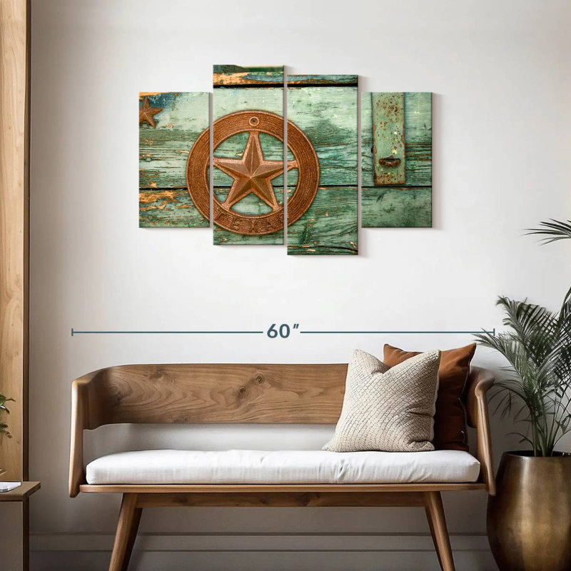 Lelar Rusted Texas Star