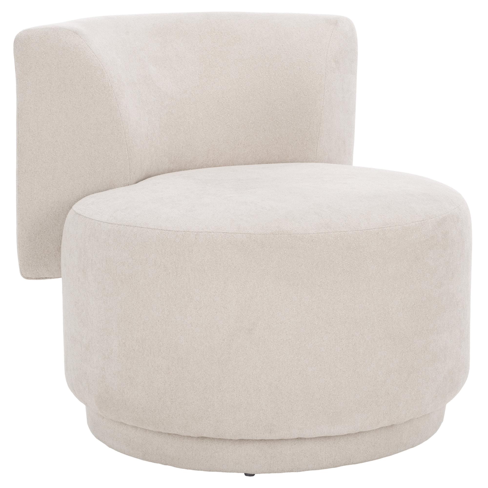 Tatjana Accent Chair, Beige Linen