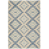 Diamond Cove Blue Hand Tufted Wool Rug