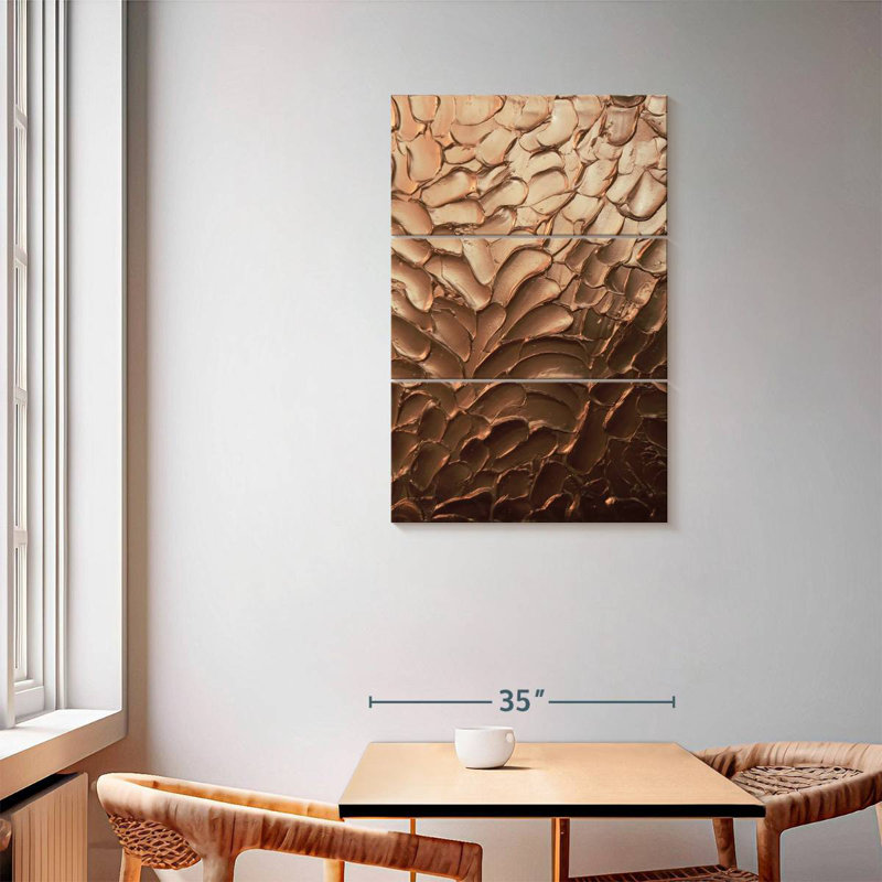 Avery Metallic Copper, 65" H x 42" W