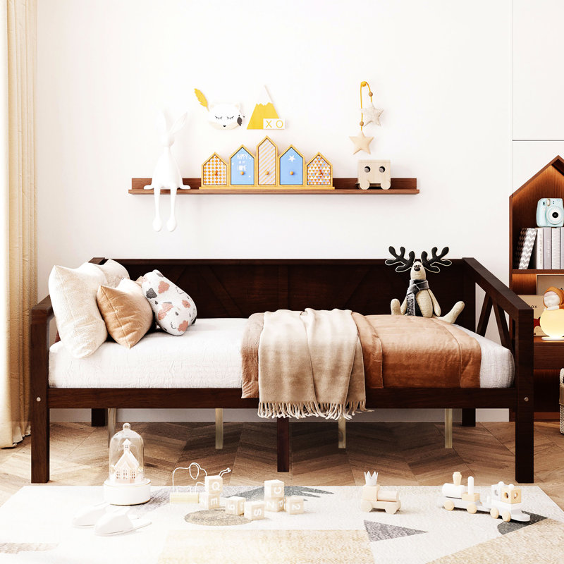 Full Size Daybed With Multi - Functional Design, Solid Pine Legs, Additional Storage Space, No Box Spring Needed White Function And Can Be Used As Or Bed, 79.5" X 57.1" 34.7