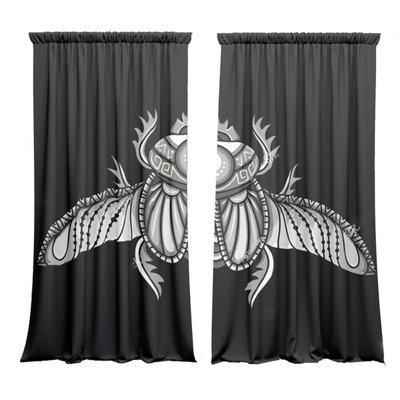Momodou Velvet Blackout Curtain Panel Pair