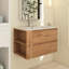 Ensemble de meuble-lavabo simple 35,9 po avec plateau en céramique Dozia-426684141