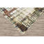 Tapis beige abstrait en laine 8 pi 10 po x 11 pi 10 po