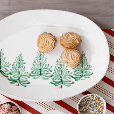 Melamine Lastra Holiday Melamine Platter