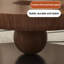 Table basse moderne en bois 39,37 po sans assemblage requis pour le salon