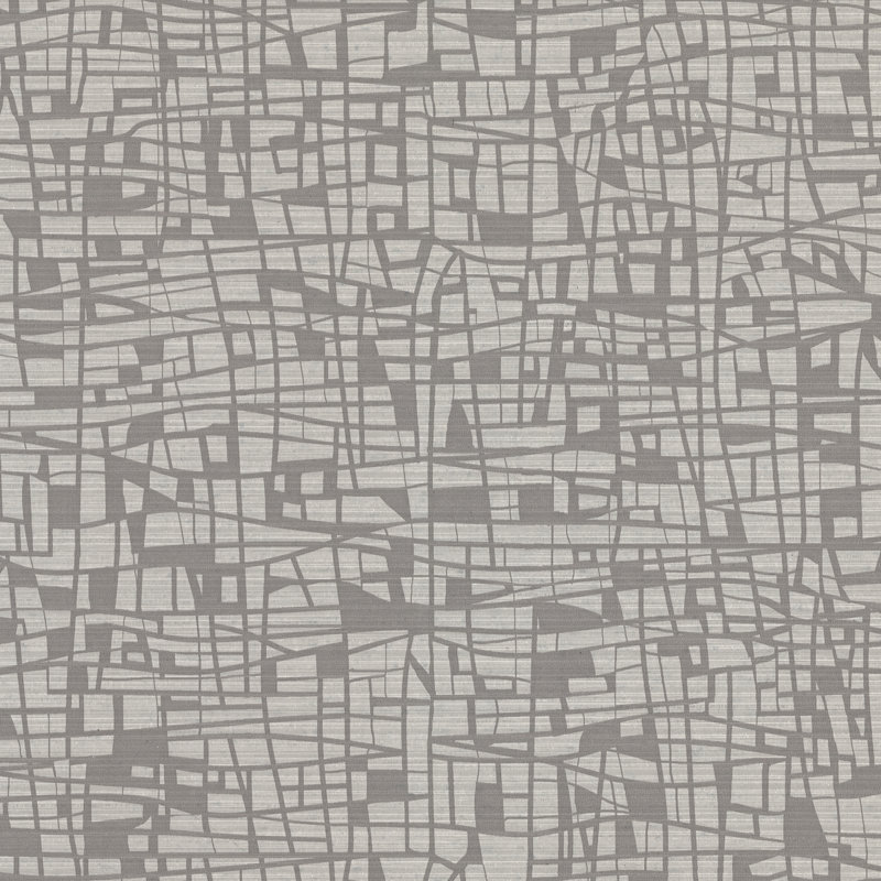 Desaree Geometric Roll, Grey