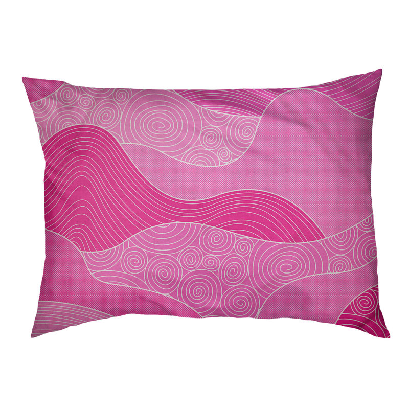 Coussin pour chien Byrge, Rose, Grand (l 42,5 po x P 32,5 po x H 14 po)