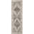 Louane Oriental Performance Traditional Vintage Turkish Area Rug in Brown/Cream-330717068