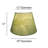 12'' H Paper Drum Lamp Shade