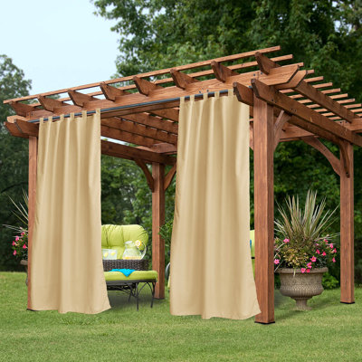 1 paquet de rideau occultant imperméable intérieur / extérieur