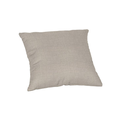 Casual Cushion Solid Sunbrella® Fabric 1-Piece Indoor/Outdoor Square Throw Pillow, 15"W x 15"L