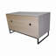 Maison pour chat moderne en bois avec tapis à griffer - 47,64 po x 21,46 po x 25,98 po, 76,4 lb